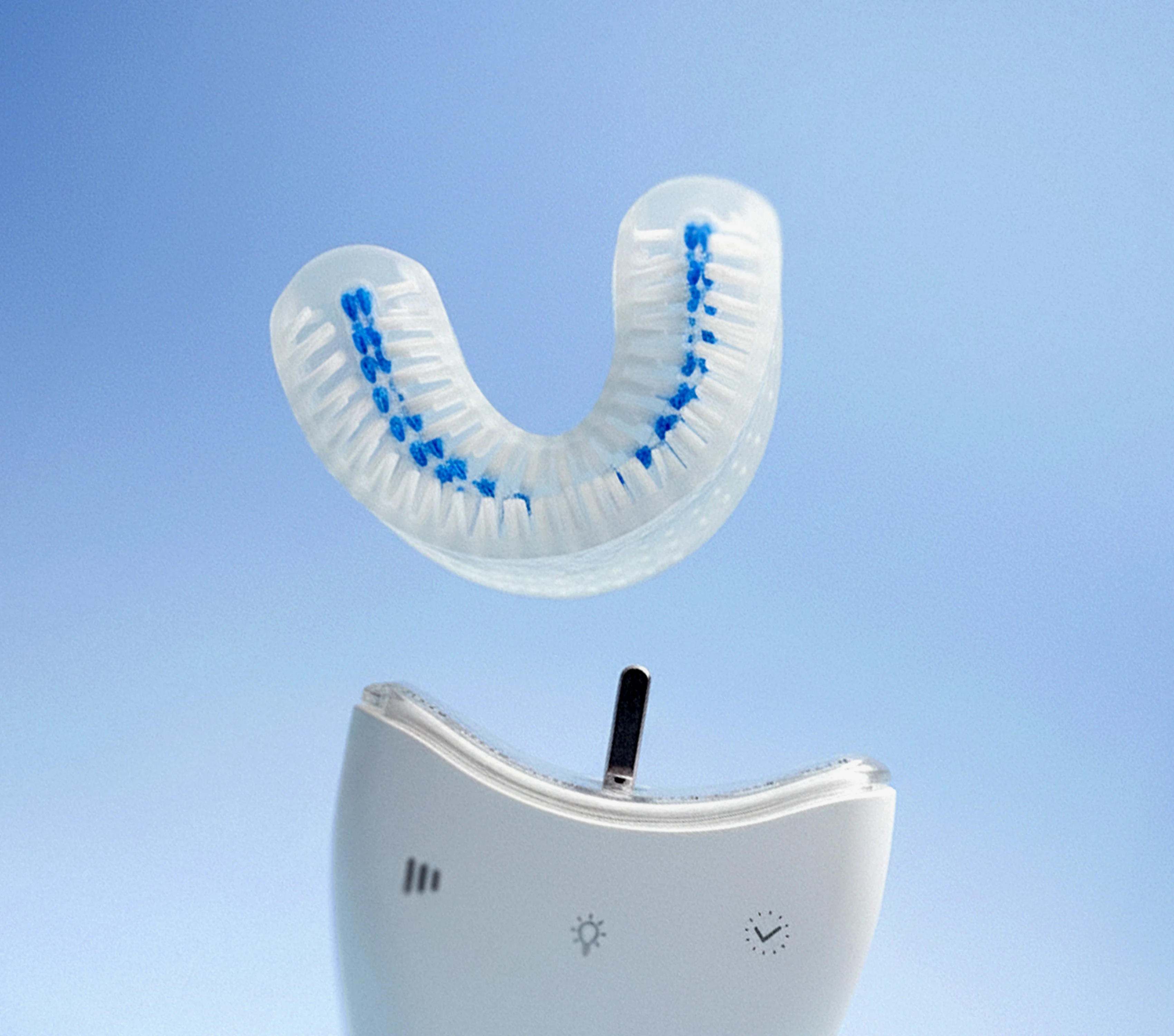 Autobrush Sonic Pro U-shaped electric toothbrush with nylon brush head