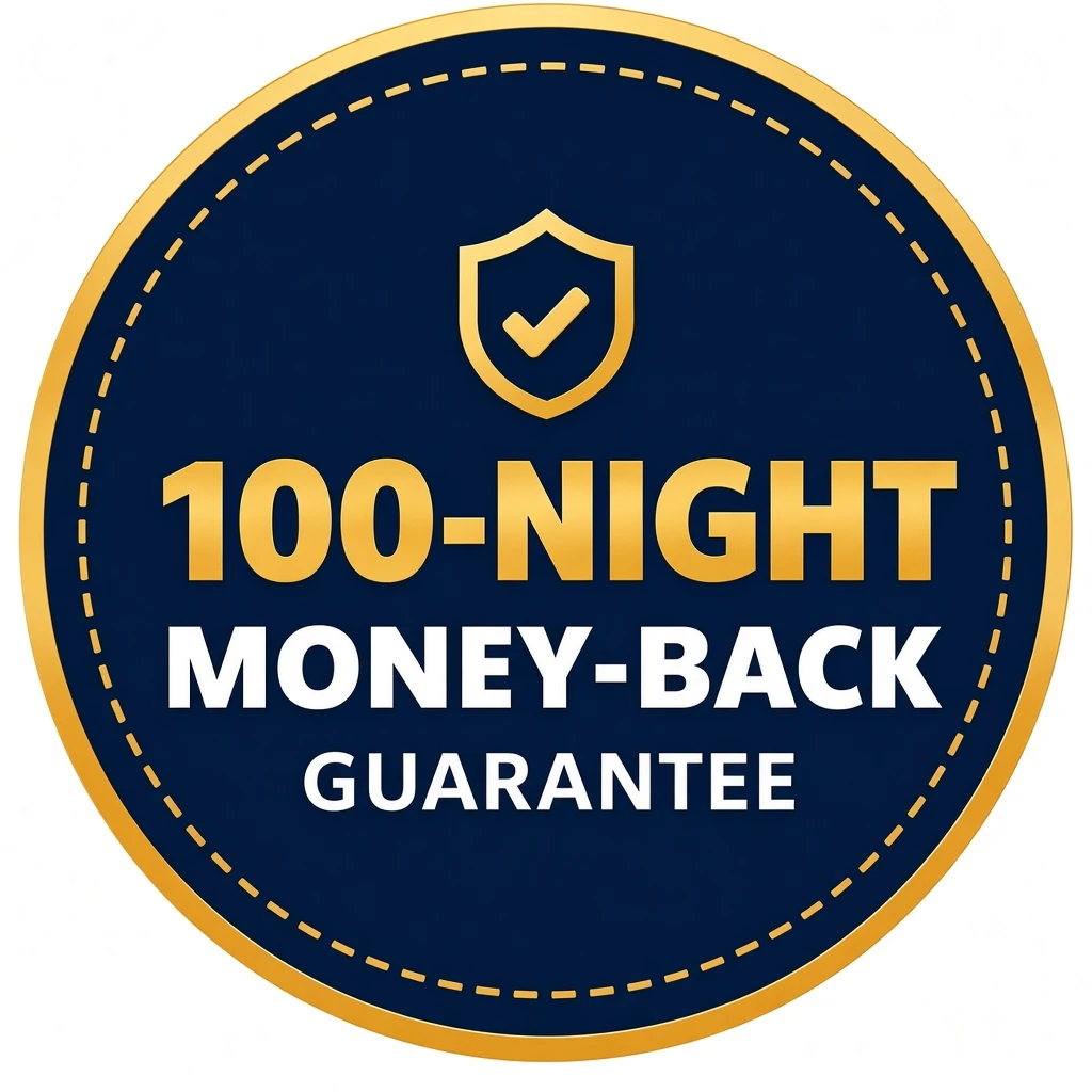 Miracle Sheets 100-night money-back guarantee