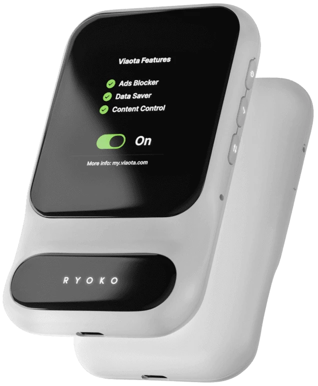 Ryoko Pro portable 4G LTE WiFi hotspot router